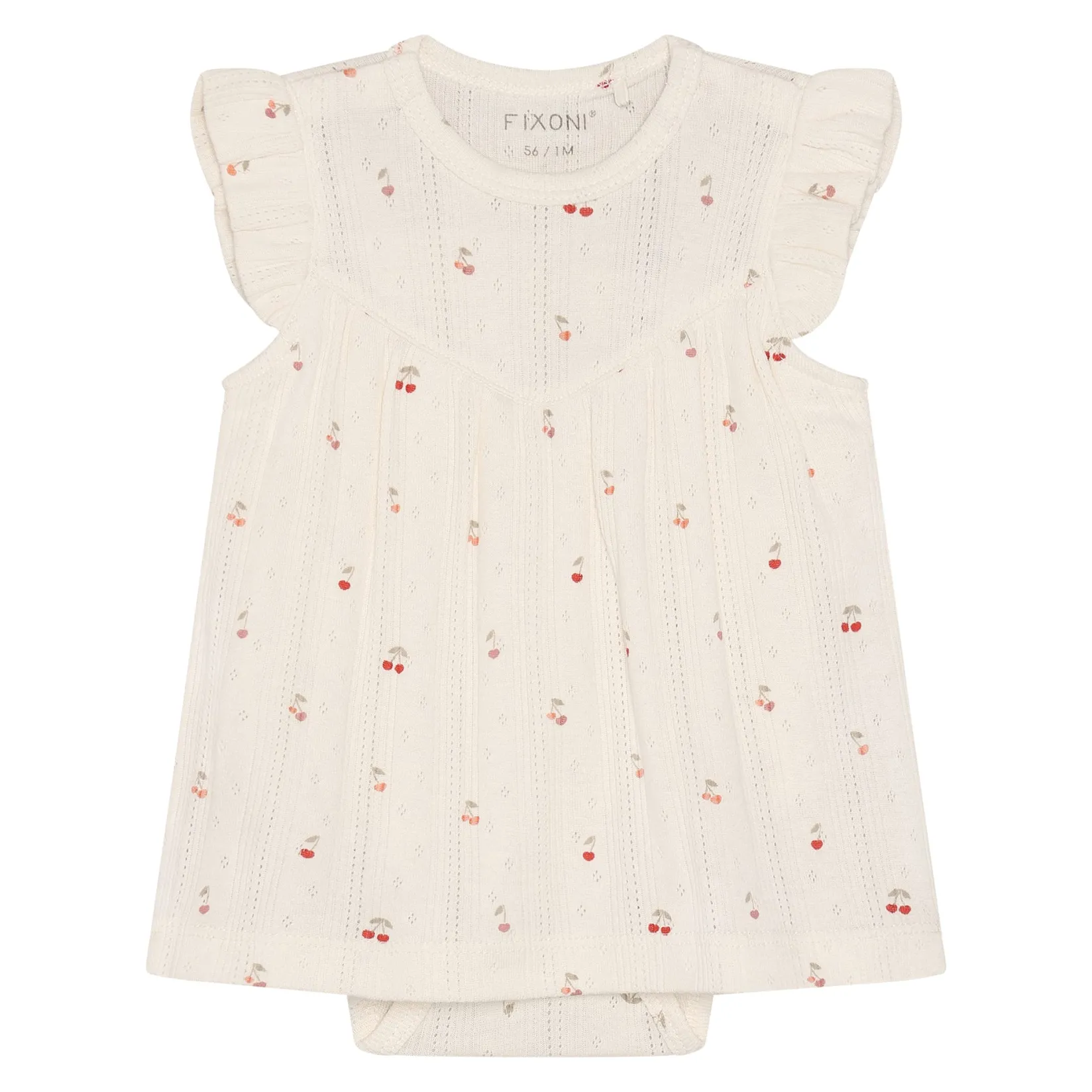 Dresses, Skirts & Outfits>Fixoni Pointelle Dress 6-24m Ivory