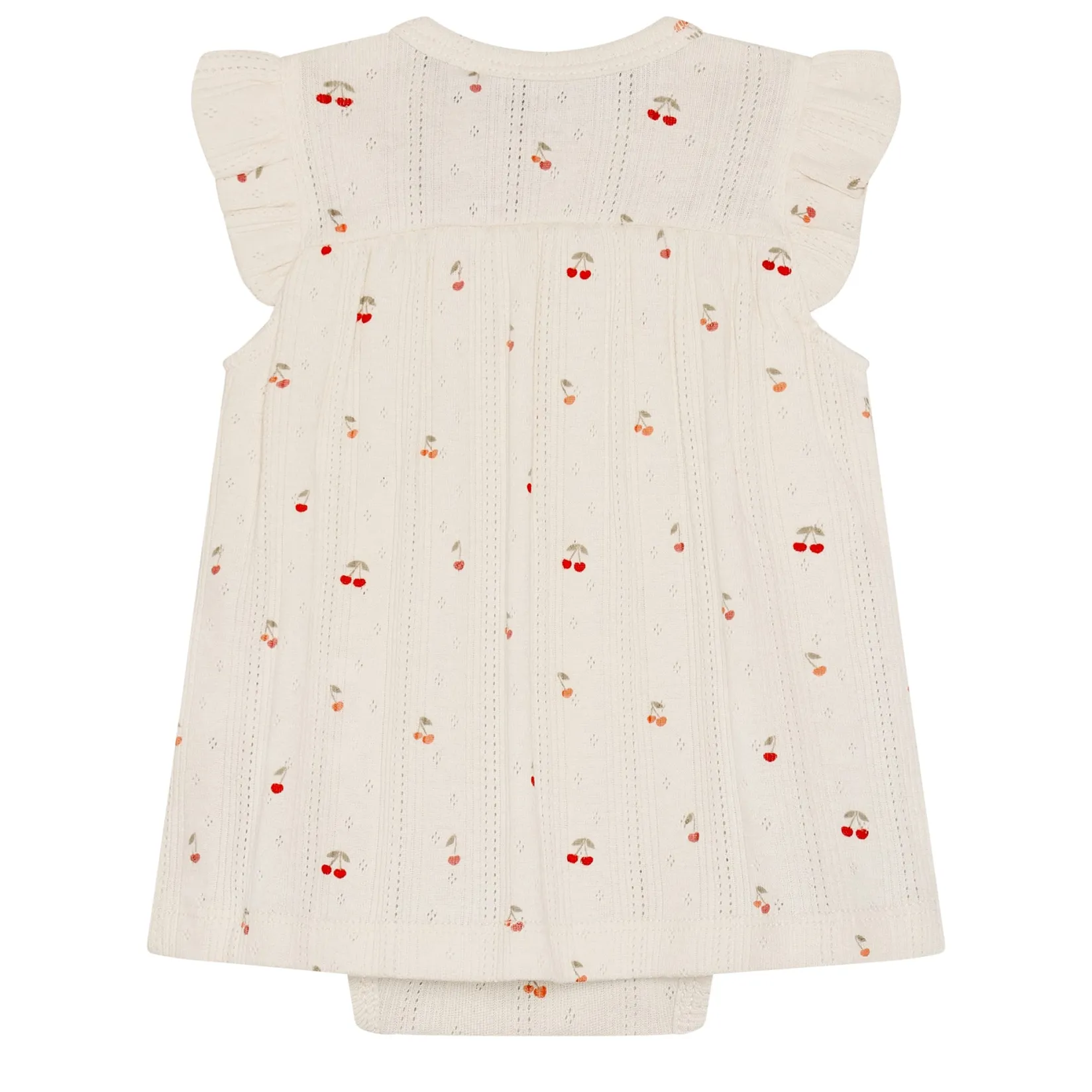 Dresses, Skirts & Outfits>Fixoni Pointelle Dress 6-24m Ivory