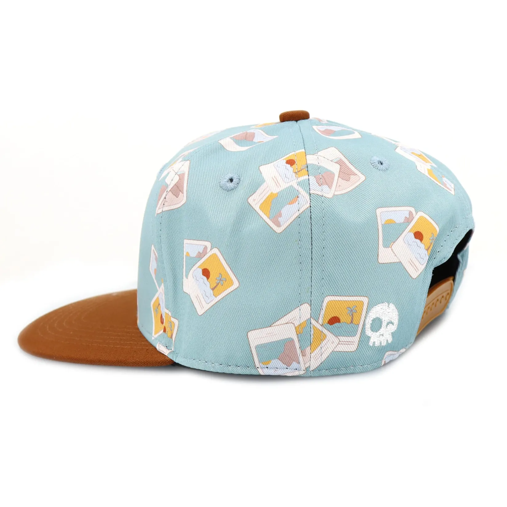 Hats And Caps>Headster Kids Polaroid Snapback 2-16y Blue