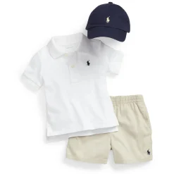 Hats & Caps>Polo Ralph Lauren Polo Cotton Cap 12-24m Marine