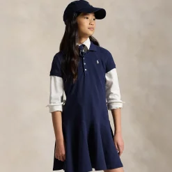 Dresses & Rompers>Polo Ralph Lauren Polo Dress 7-16y Marine