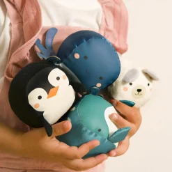 Developmental Toys|Balls & Stacking Toys>Little Big Friends Poly Balls - Océan