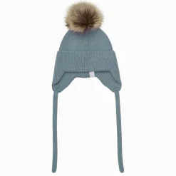 Pompom Knit Beanie 6-24m BOY Beanies|Beanies