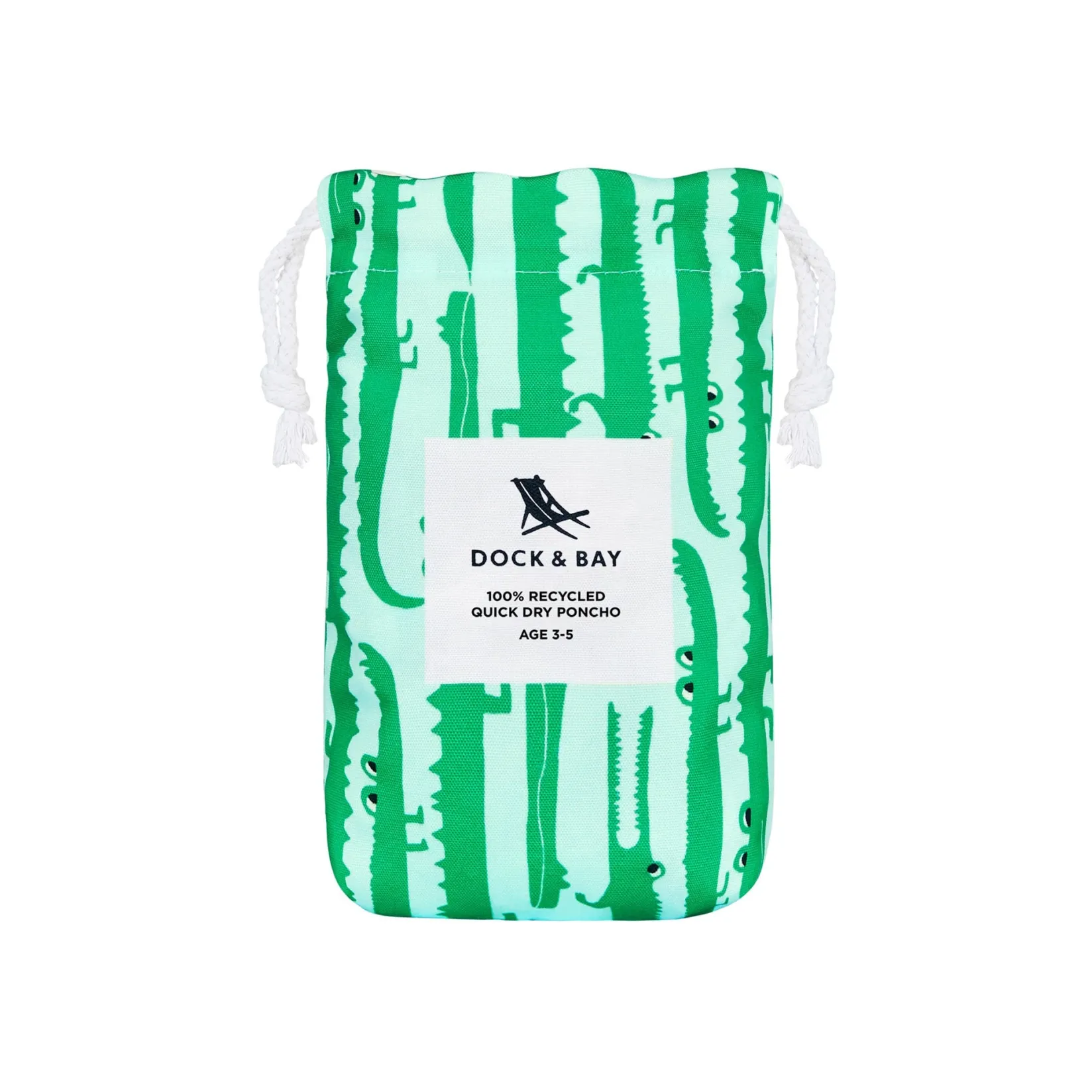 Summer Activities|Outdoors & Travel>Dock u0026 Bay Poncho - Kids - Laters Gators - Small (Age 3 to 5)