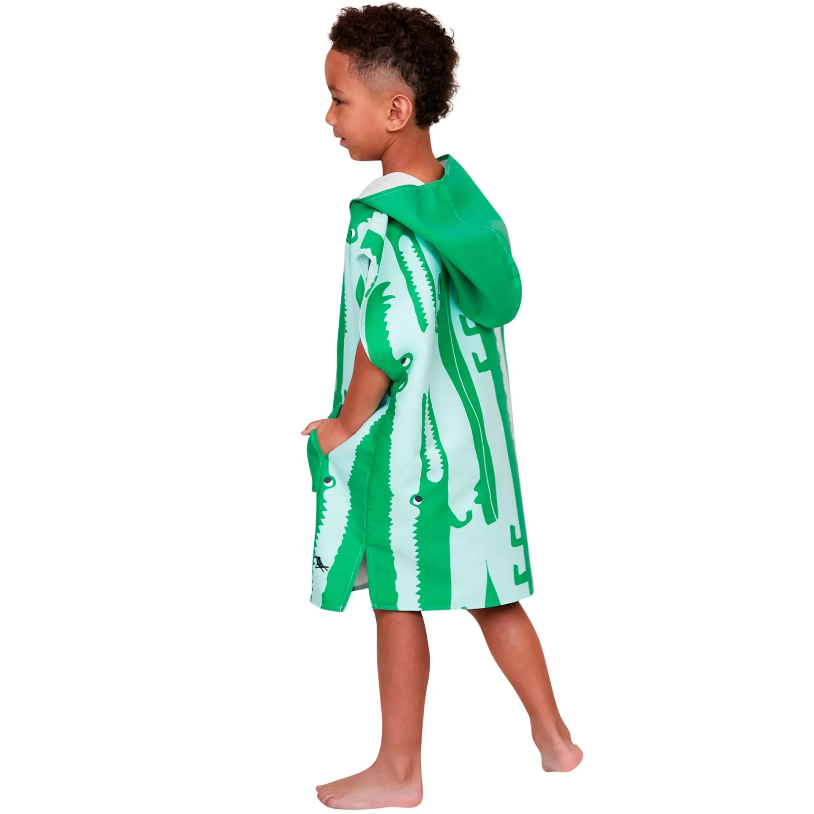 Summer Activities|Outdoors & Travel>Dock u0026 Bay Poncho - Kids - Laters Gators - Small (Age 3 to 5)