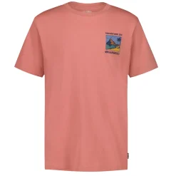 Tops>Billabong Post Cards T-shirt 8-16 Coral