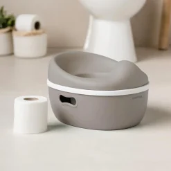 Potties & Toilet Seats>Nattou Potty Trainer 3-in-1 - Taupe