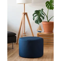 Best Pouf Ottoman - Navy Blue Kid'S Tables & Chairs
