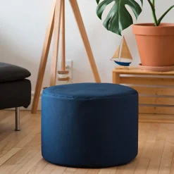 Best Pouf Ottoman - Navy Blue Kid'S Tables & Chairs