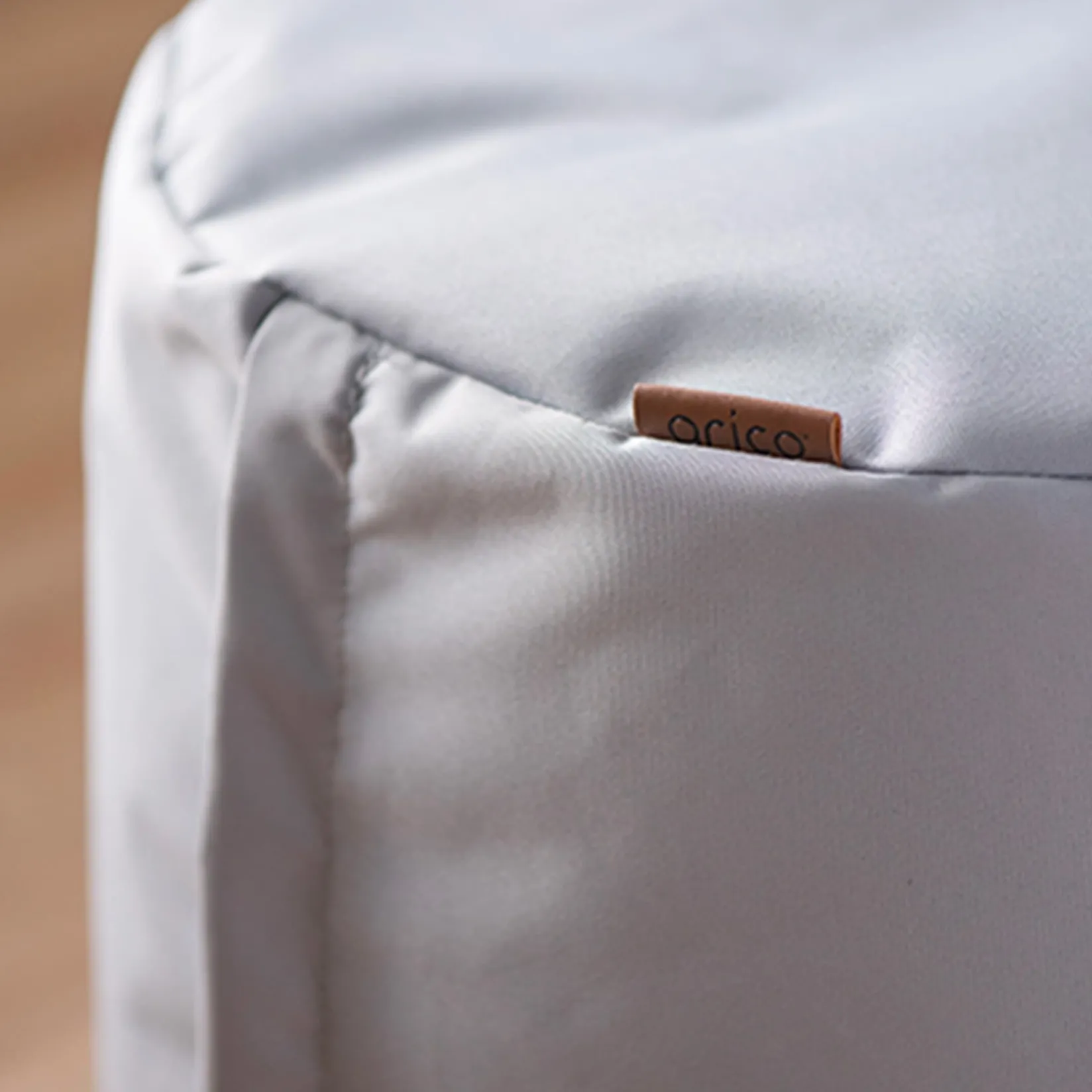 Kid'S Tables & Chairs>Arico Pouf Ottoman - Stone