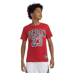 Sportswear|Tops>Jordan Practice Flight T-shirt 4-7y Red