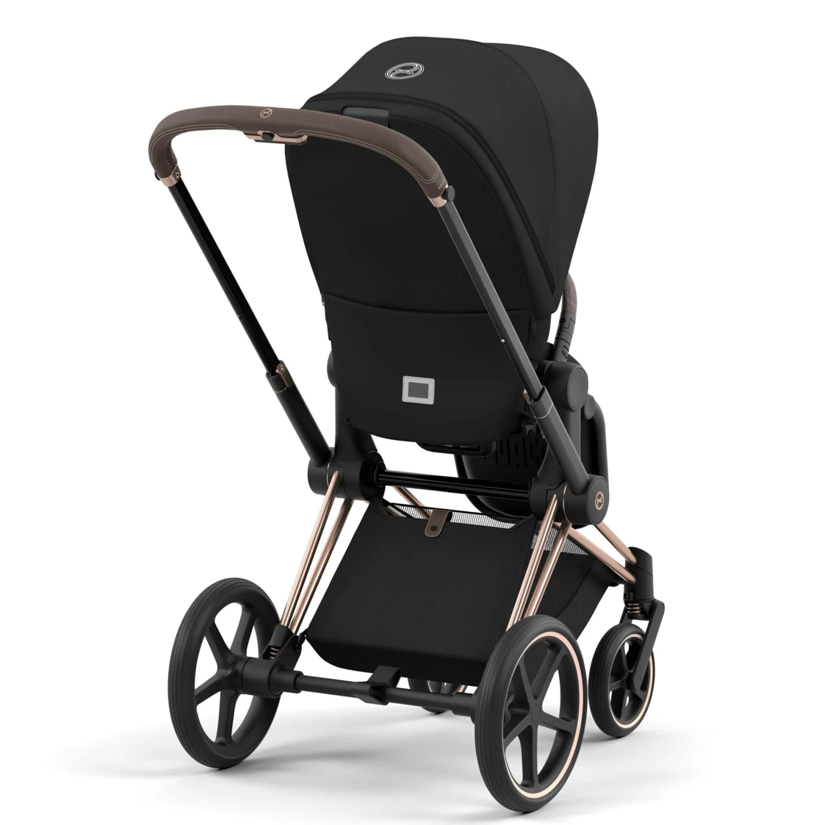 Strollers|Strollers & Trailers>Cybex Priam Rosegold Brown Stroller