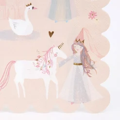 Hot Princess Large Napkins (16) Party Supplies