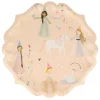 Party Supplies>Meri Meri Princess Large Plates (8)