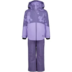Outerwear|Snowsuits>Under Armour Print Set Snowsuit 4-6x Lilac