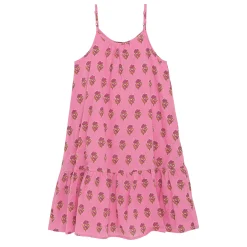 Dresses & Rompers>Creamie Print Tank Dress 4-14y Pink