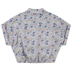 Online Printed Twist Button Top 7-16 Kids Tops