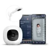 Discount Pro Smart Wall Mount Baby Monitor - White Monitors & Cameras