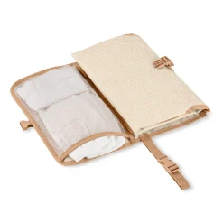 New Pronto Signature Changing Station - Beige Swirl Dot Diaper Bags|Diaper Bags