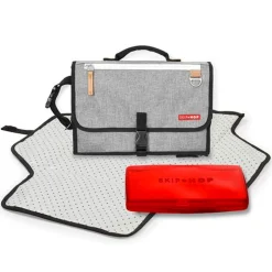 Clearance Pronto Signature Changing Station - Gray Melange Diaper Bags|Diaper Bags