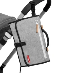 Clearance Pronto Signature Changing Station - Gray Melange Diaper Bags|Diaper Bags