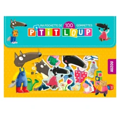 New P'tit Loup : Ma Pochette De 100 Gommettes Kids Diy & Activities