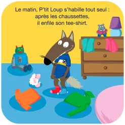 Clearance Ptit Loup - Mon Livre De Bain Baby 0-2 Years