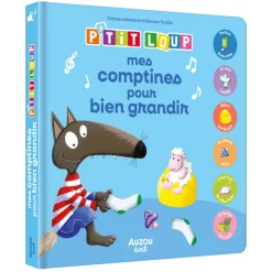 2 Years And Over|Baby 0-2 Years>Auzou P'Tit Loup Mes Comptines Pour Bien Grandir