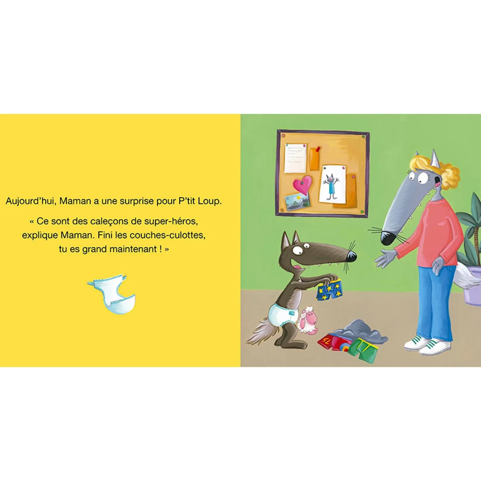 2 Years And Over|Baby 0-2 Years>Auzou P'tit Loup Ne Met Plus de Couches