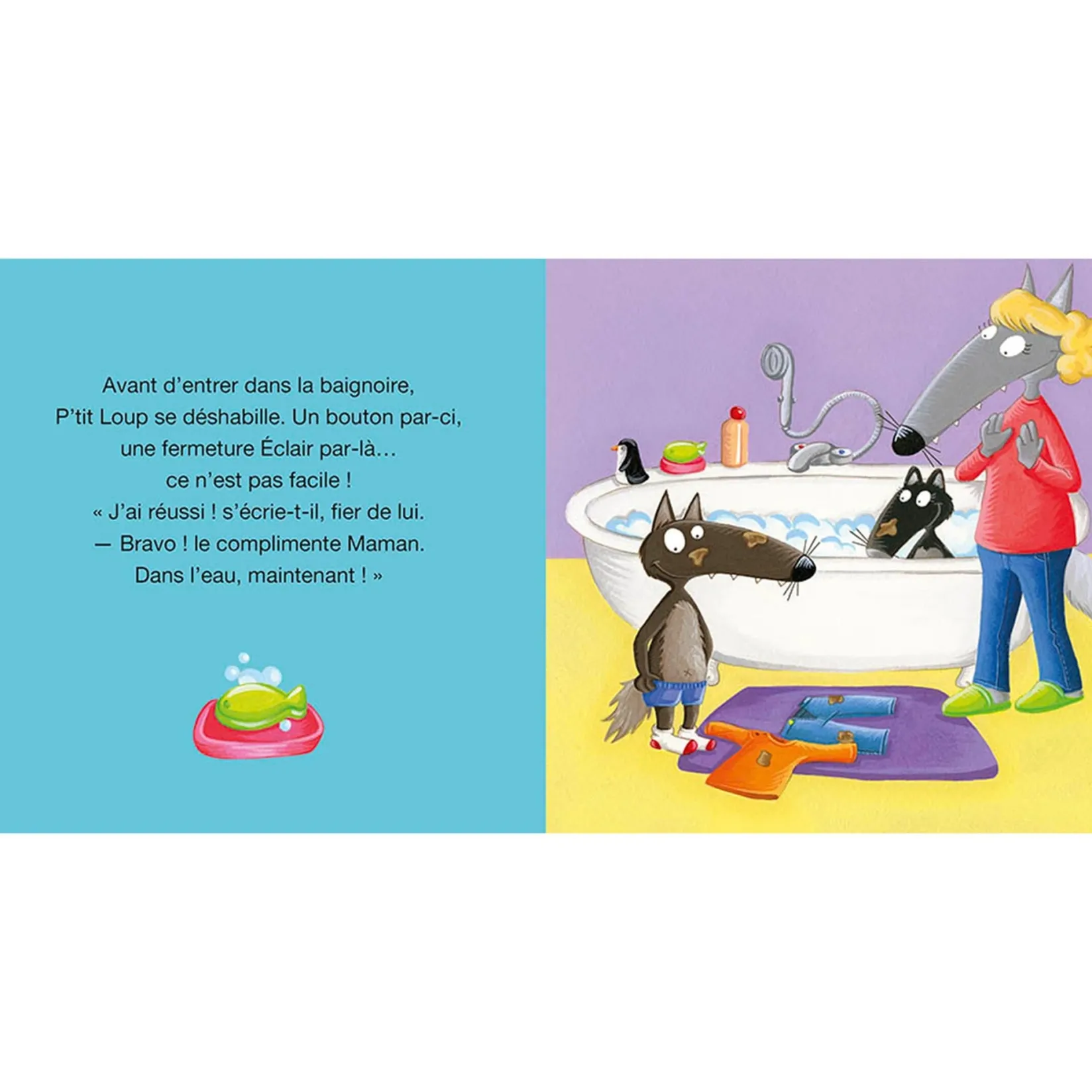 Discount P'tit Loup Se Lave Tout Seul 2 Years And Over