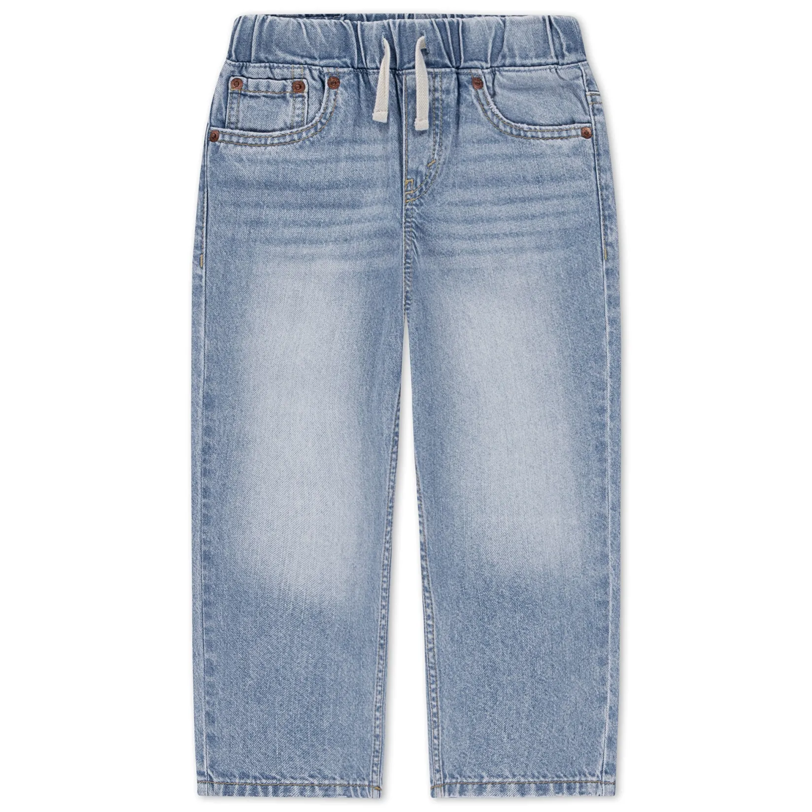 Pants & Jeans>Levis Pull-on Stay Loose Jeans 4-7 Denim