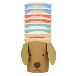 Discount Puppy Cups (8) Party Supplies