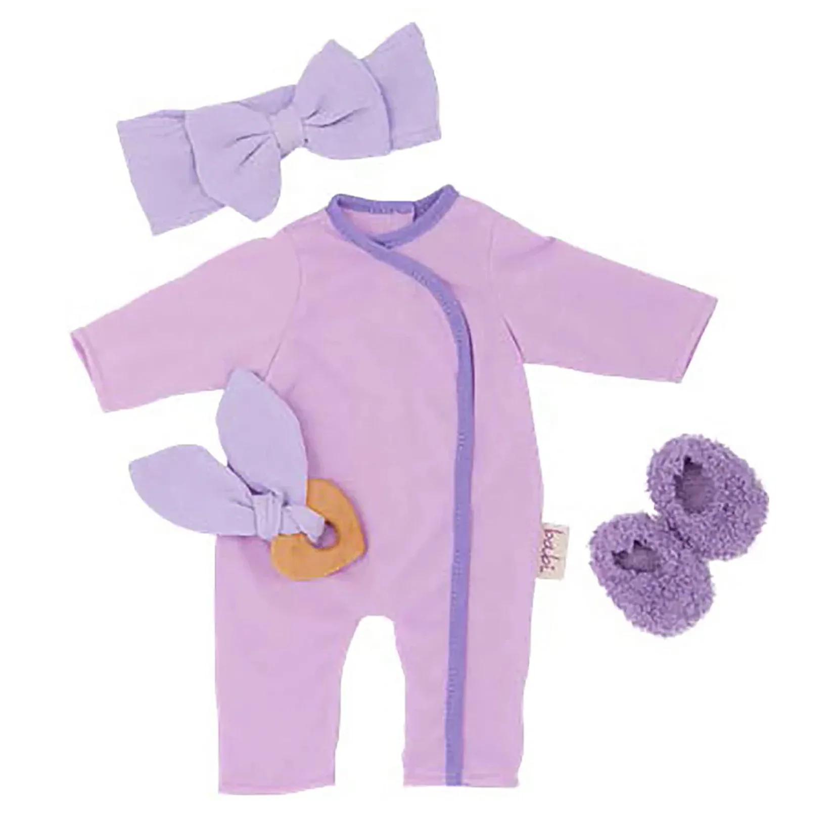 New Purple Pyjama With Slippers Dolls
