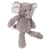 Plush Toys>Mary Meyer Putty Nursery Elephant - Grey