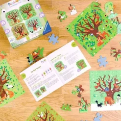 Hot Puzzle 4 Seasons Kids Puzzles