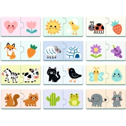 Puzzles>Djeco Puzzle Duo - Colors