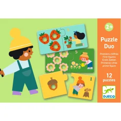 Hot Puzzle Duo - First Figures Kids Puzzles