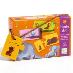 Puzzles>Djeco Puzzle duo / Mom and Baby