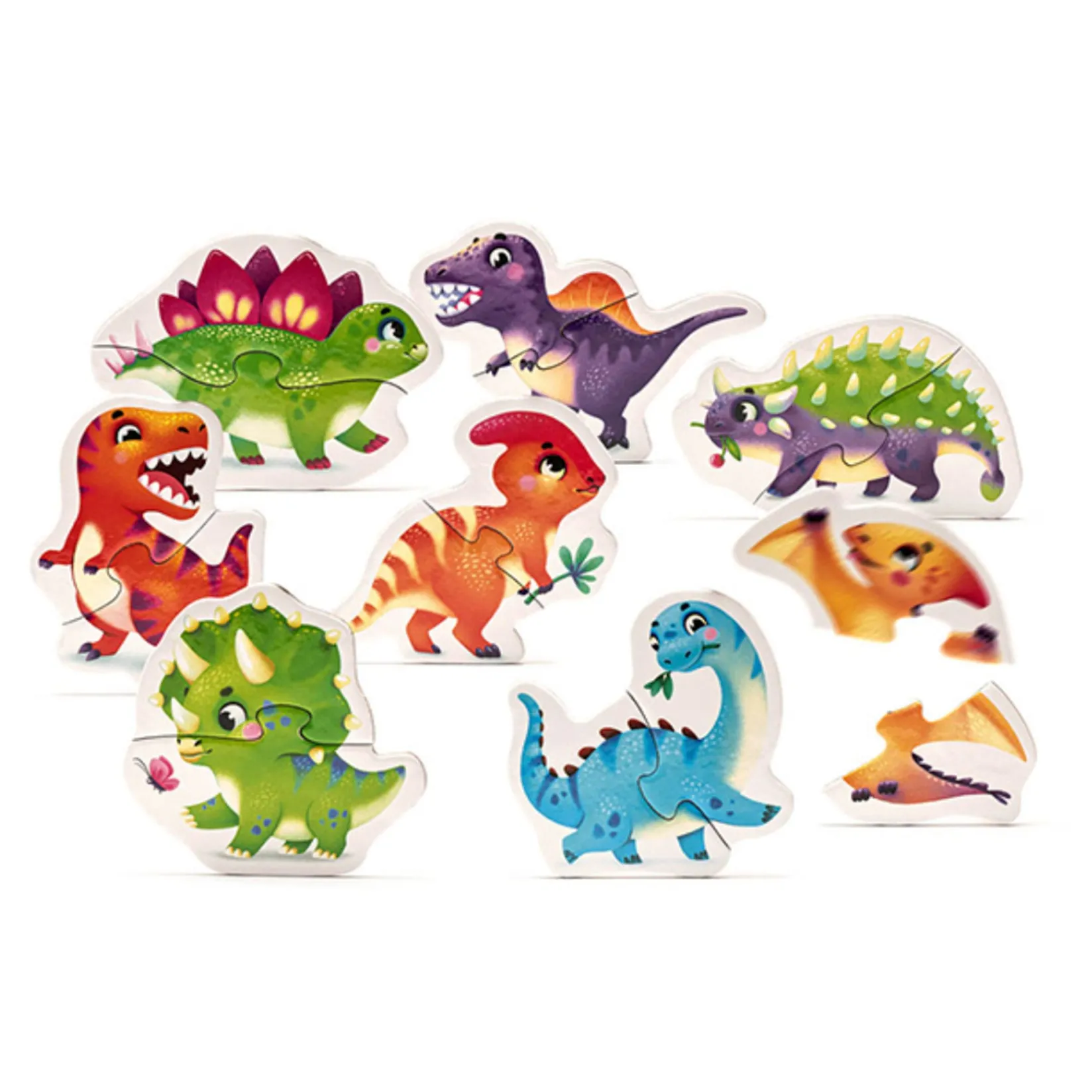 Puzzles>Chefclub Puzzle Happy Dinosaurs