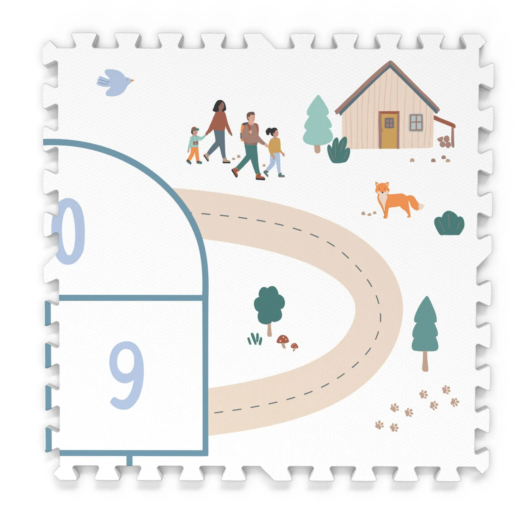 Sale Puzzle Mat Hopscotch Developmental Toys|Play Mat