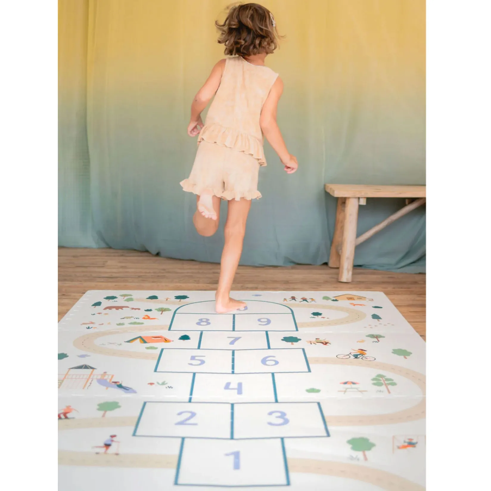 Sale Puzzle Mat Hopscotch Developmental Toys|Play Mat