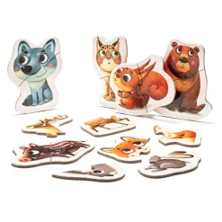 New Puzzle Mountain Animals Kids Puzzles