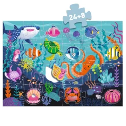 Puzzles>Djeco Puzzle Tactilo Sea