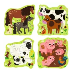 Outlet Puzzle Up - Farm Kids Puzzles
