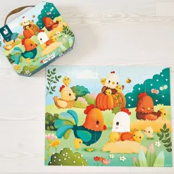 Hot Puzzle Welcome to the Farmyard 20 pieces Kids Puzzles