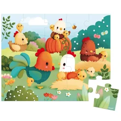 Hot Puzzle Welcome to the Farmyard 20 pieces Kids Puzzles