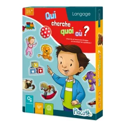 Outlet Qui Cherche Quoi Où? Kids Board Games