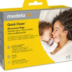 New Quick Clean Micro-Steam Bags Breast Pumps|Breastfeeding