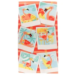 Summer Activities|Outdoors & Travel>SAFDIE u0026 CO Quick Dry Towel - Flamingo Vacation