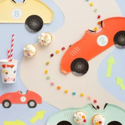 Party Supplies>Meri Meri Race Car Party Cups (8)